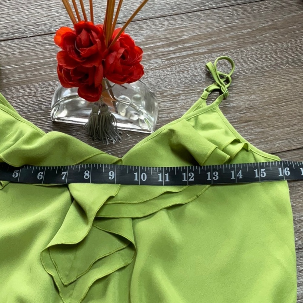 4👗👚👖🩱🩳 X 20 ARDEN B green neck top with strapless ruffles - Picture 6 of 7